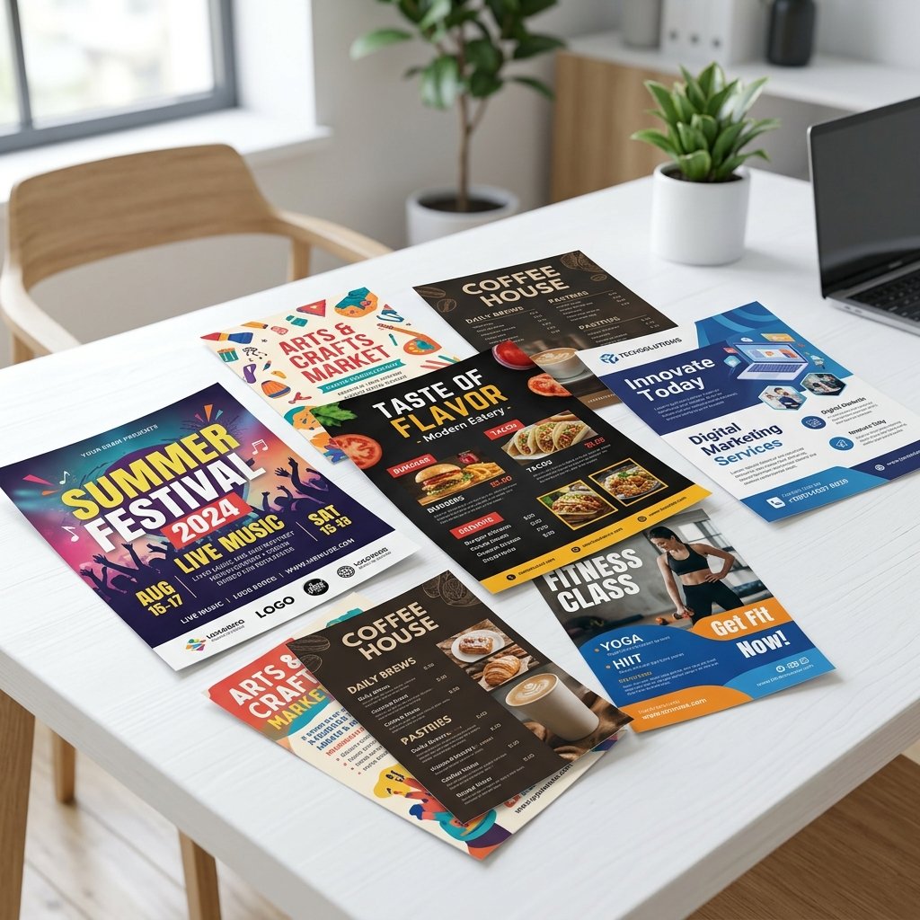 Custom Printed Flyers