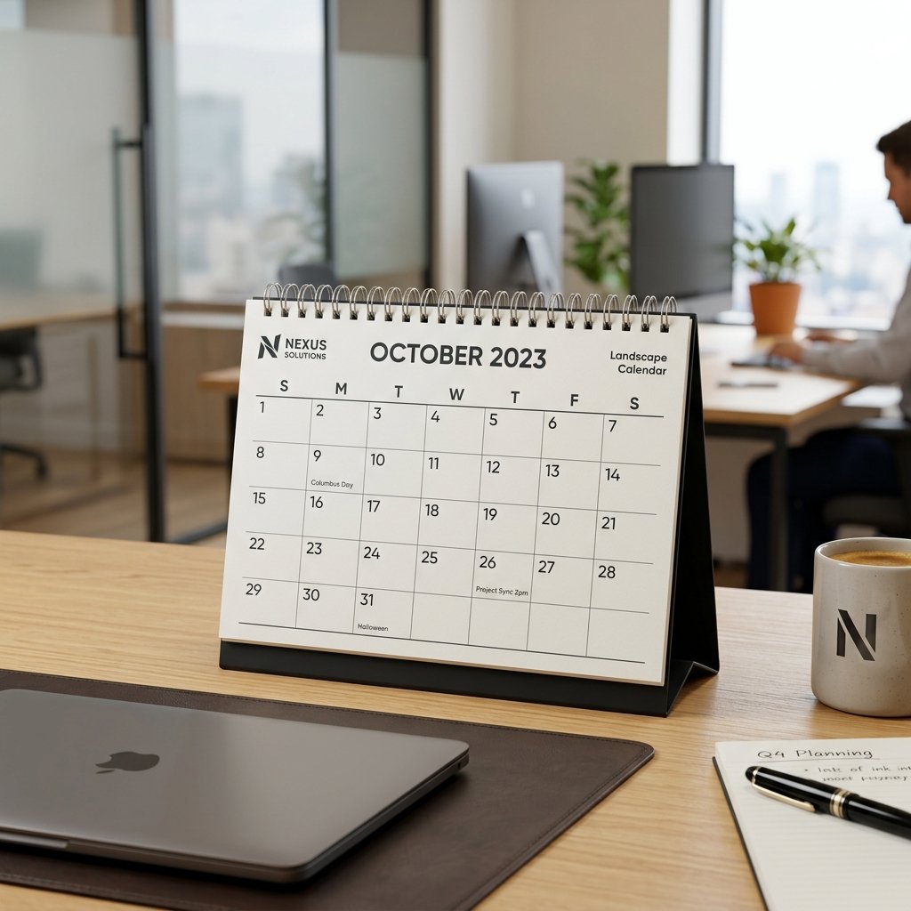 Triangle Desk Calendars